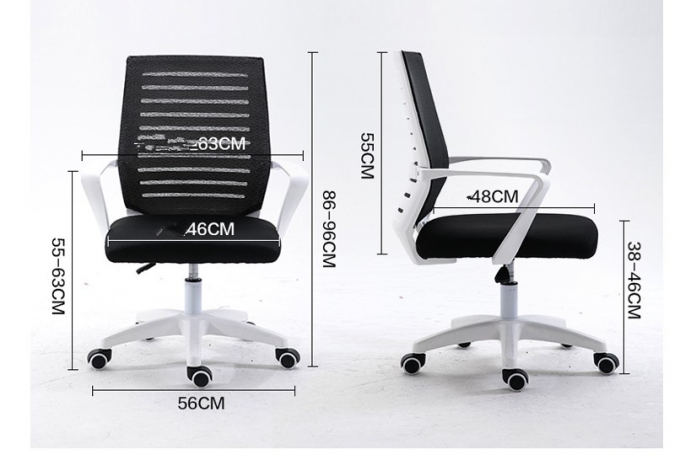Moderne Art niedrig unterstützen Maschen-Breathable Schwenker-Büro-Stuhl