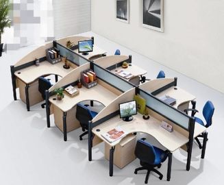 Freier Sitzer-flexibler modularer Büro-Arbeitsplatz der Stellungs-8 für Personal ISO9001