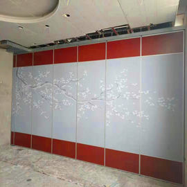 Kundengebundene Farbfunktionelle Trennwände/hölzerne akustische bewegliche Wand für Bankett Hall