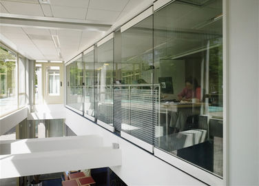 Raum-Teiler-Frameless ausgeglichene Glaswand-Trennwand Ebunge akustische für Büroräume
