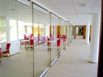 Raum-Teiler-Frameless ausgeglichene Glaswand-Trennwand Ebunge akustische für Büroräume