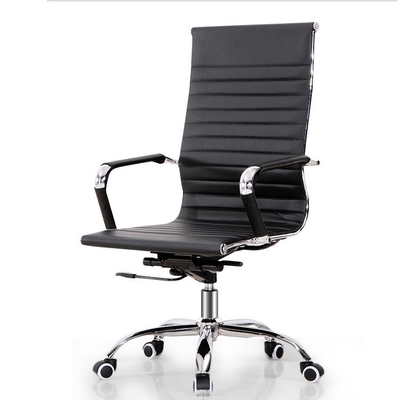 Lederner drehender Anpassungs-Manager Office Chair moderne hohe Rückseite PUs